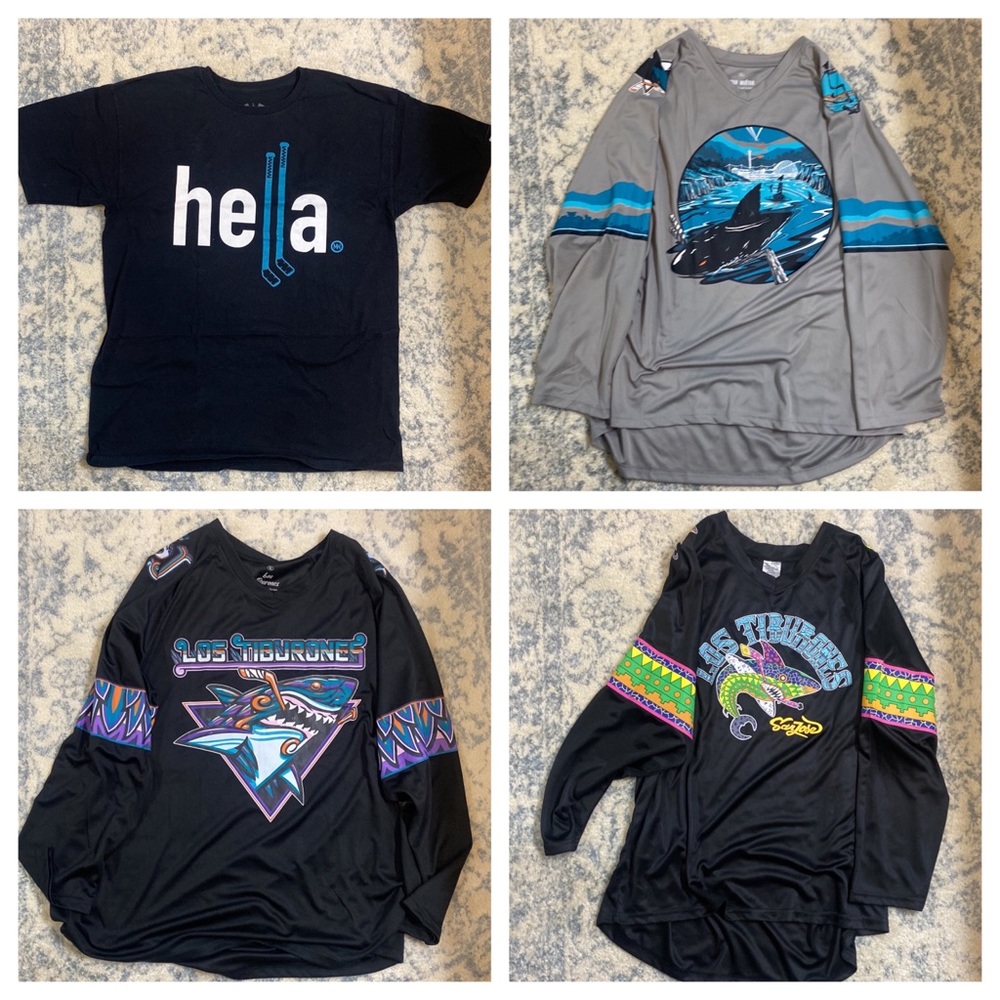 Hella San Jose Hockey T shirt + more!